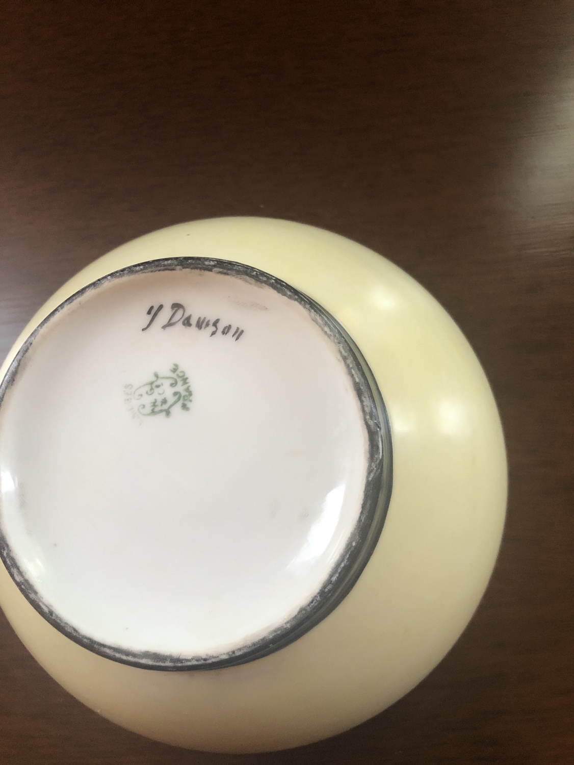 Hand Painted Bowl Vintage image indicator(3)