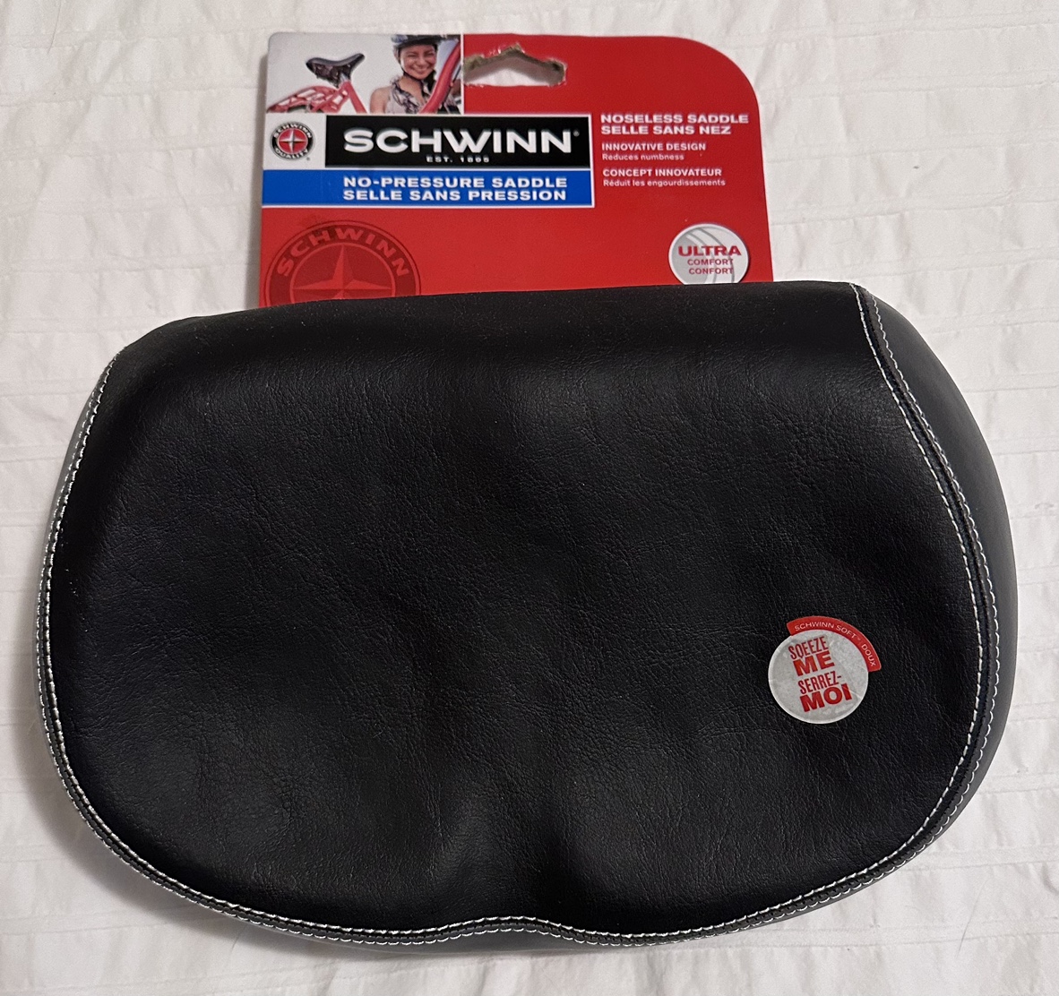 Adult Noseless Bicycle Seat