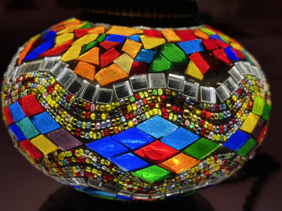 Turkish Stained Glass Lampshade - photo 2
