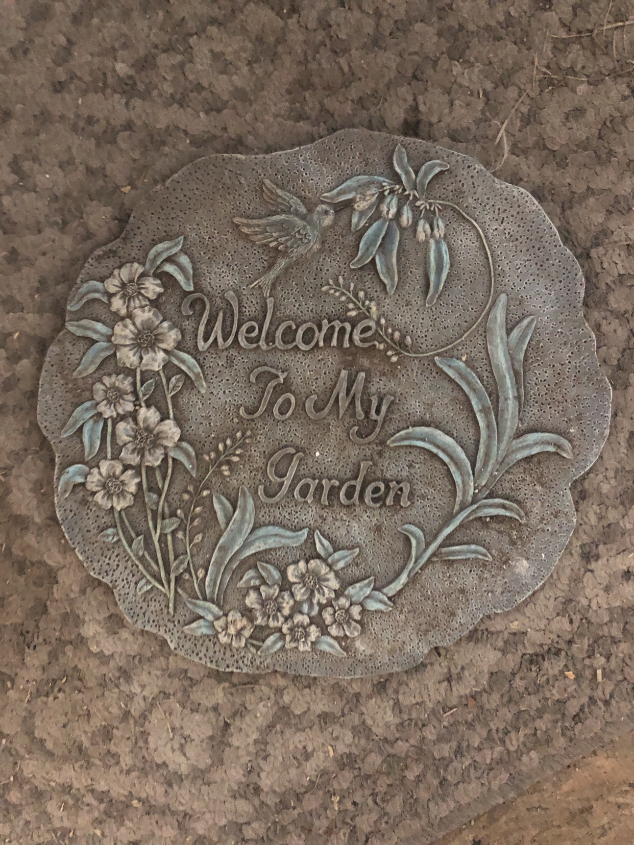 Decorative patio stone