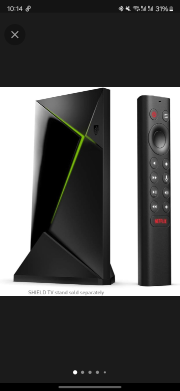 NVIDIA SHIELD TV Pro - 4K HDR, Dolby Vision, 3GB RAM, Alexa thumbnail