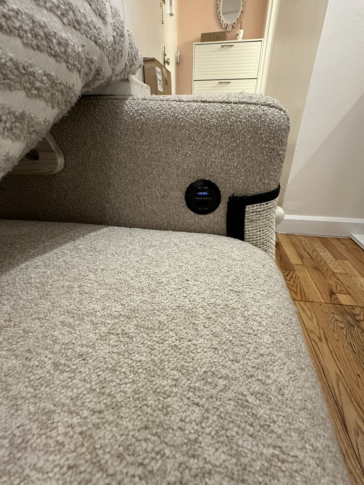 Sofa bed with storage & movie tray - photo 4