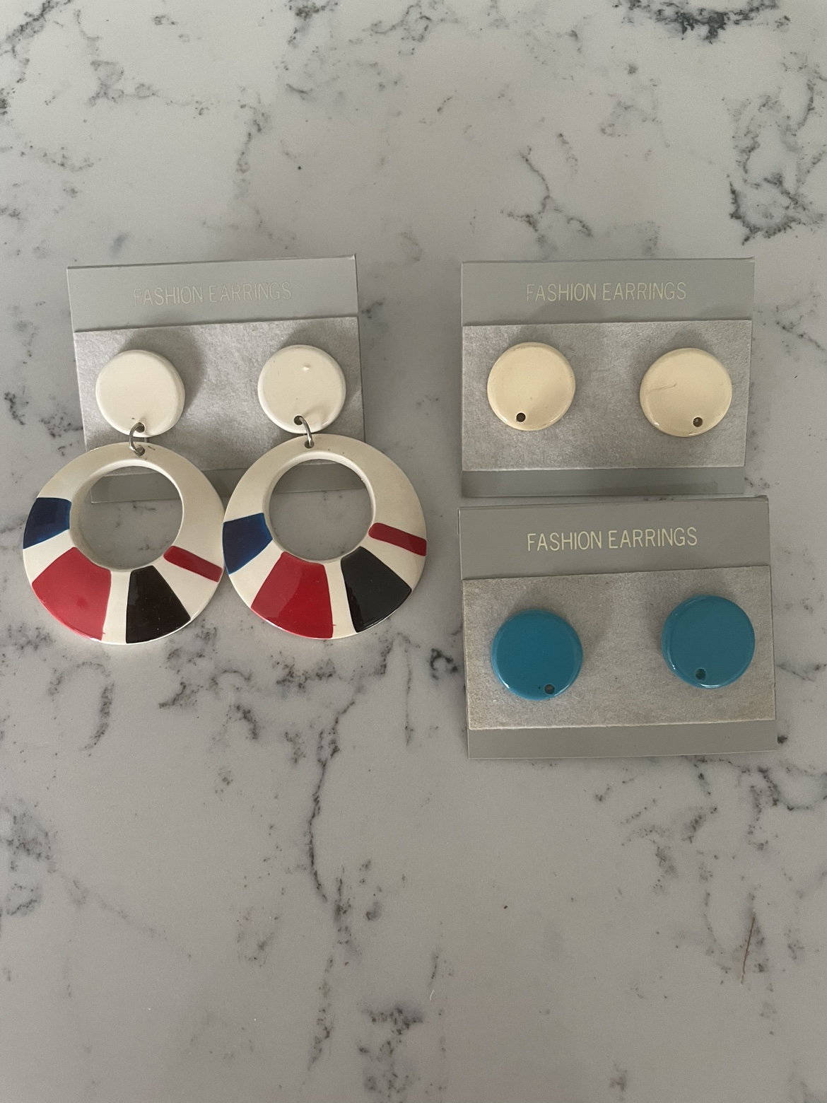 Fun earrings