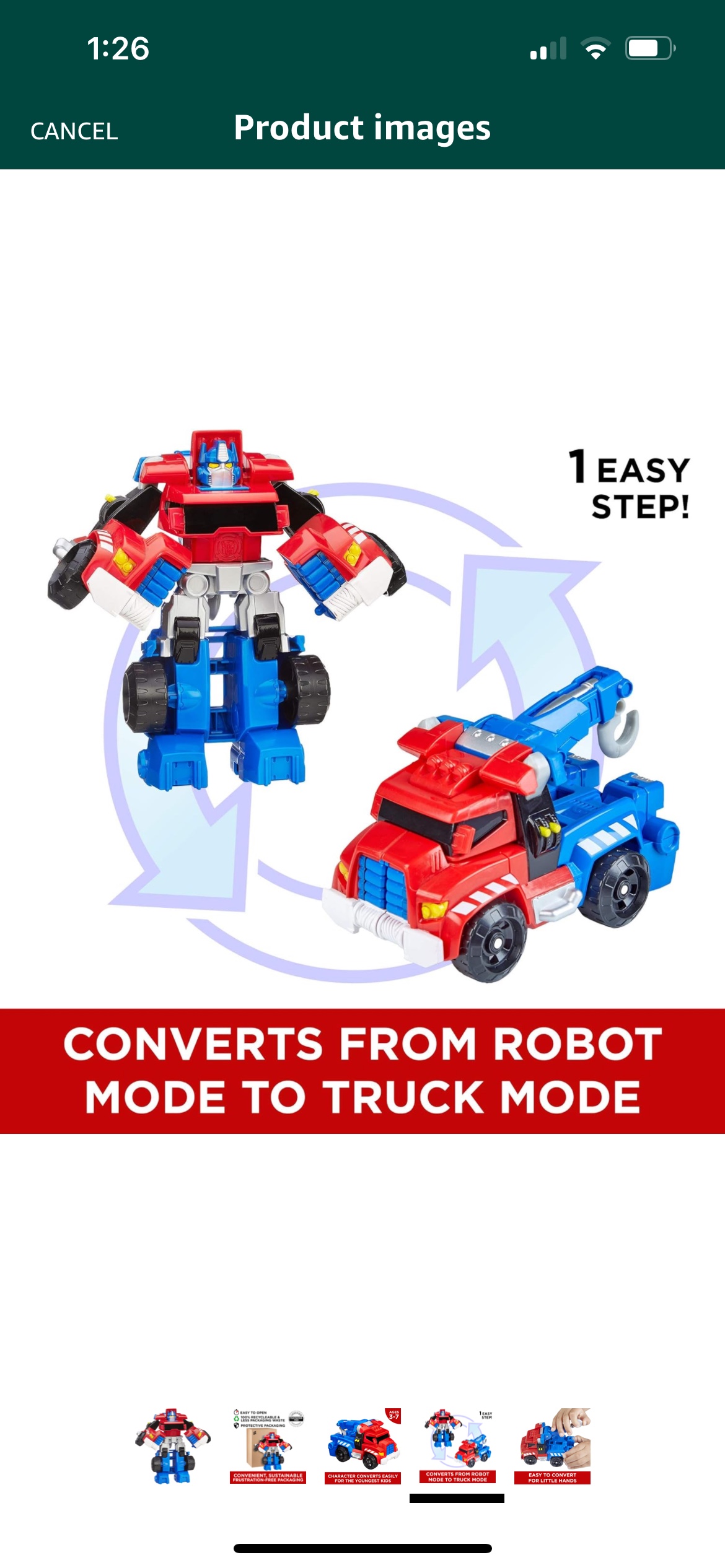 Optimus Prime Toy