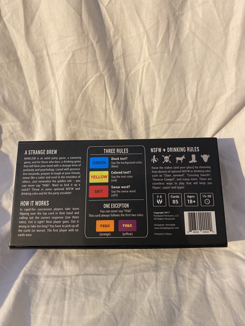 Adult Card Game - Mindjob - photo 4