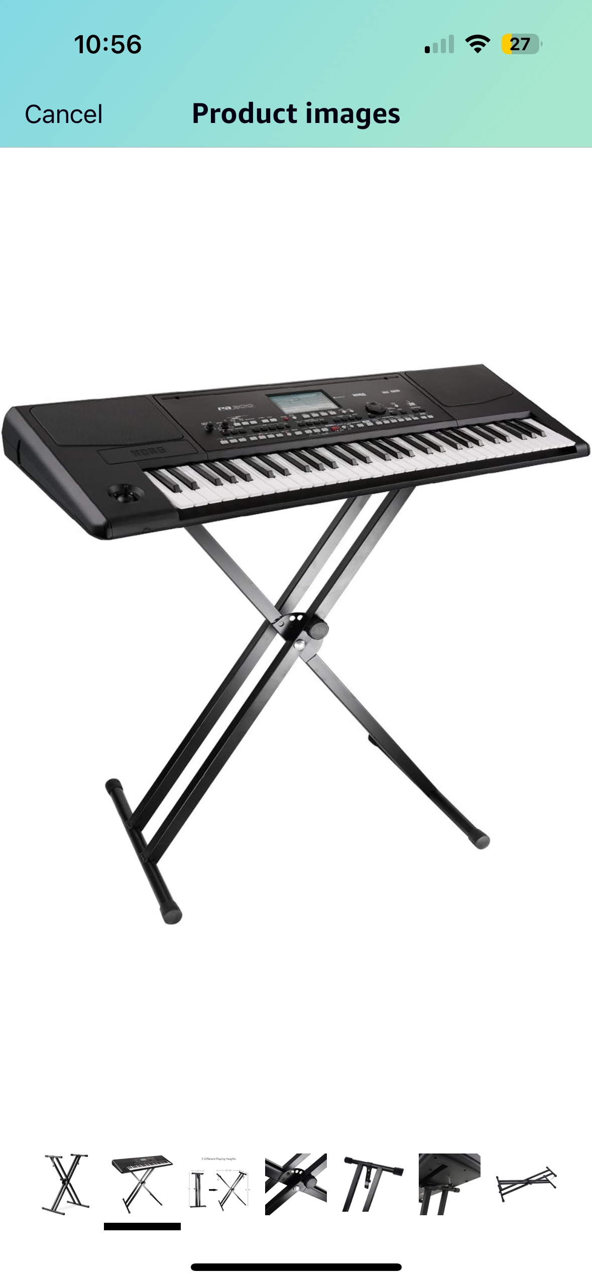 Piano/Keyboard stand image indicator(2)