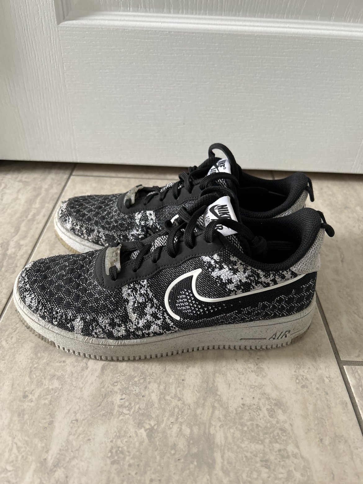 Nike Air Force 1 Crater Flyknit Sz US 7Y - photo 2