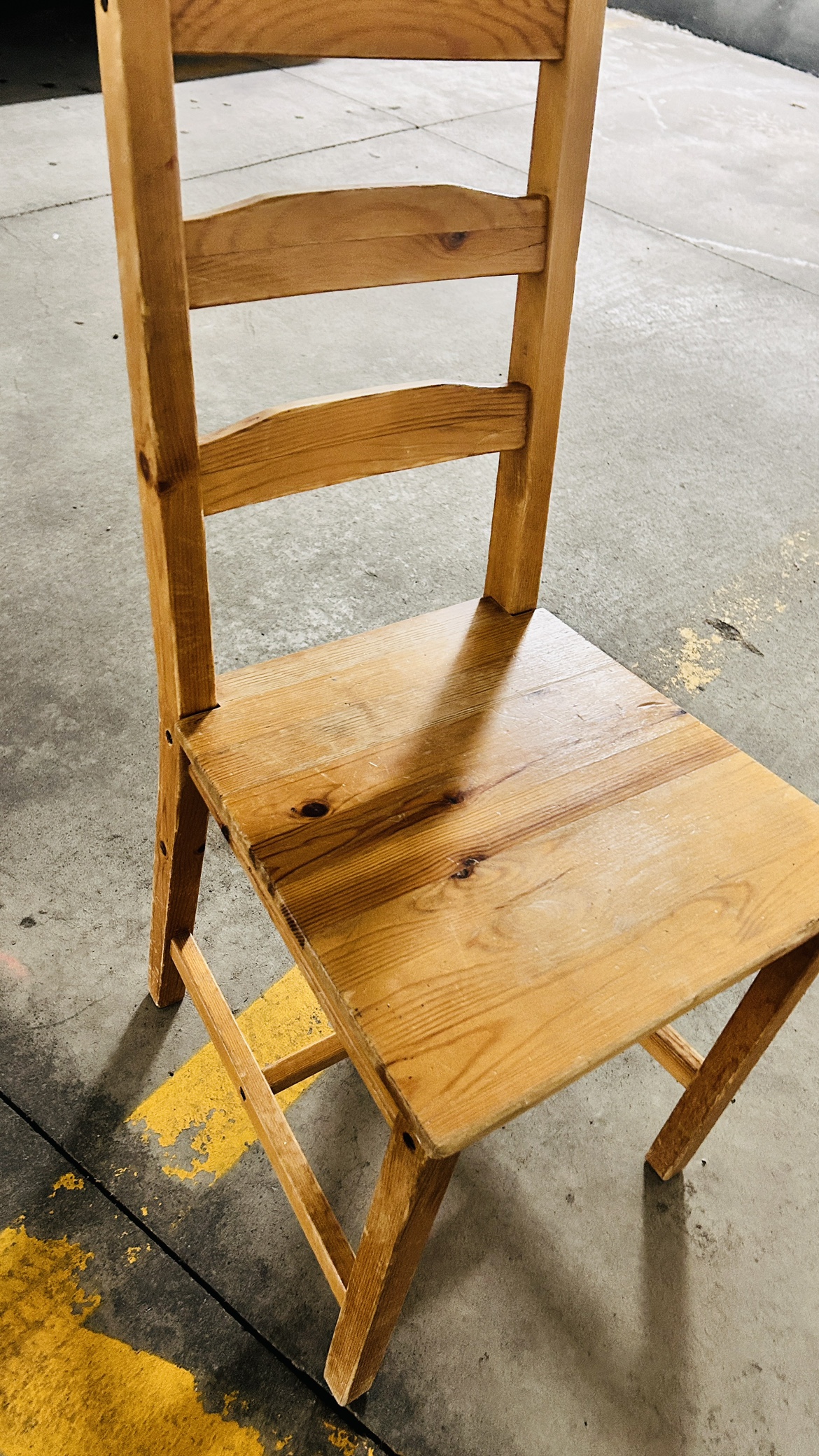 2 Wooden Ikea Chairs