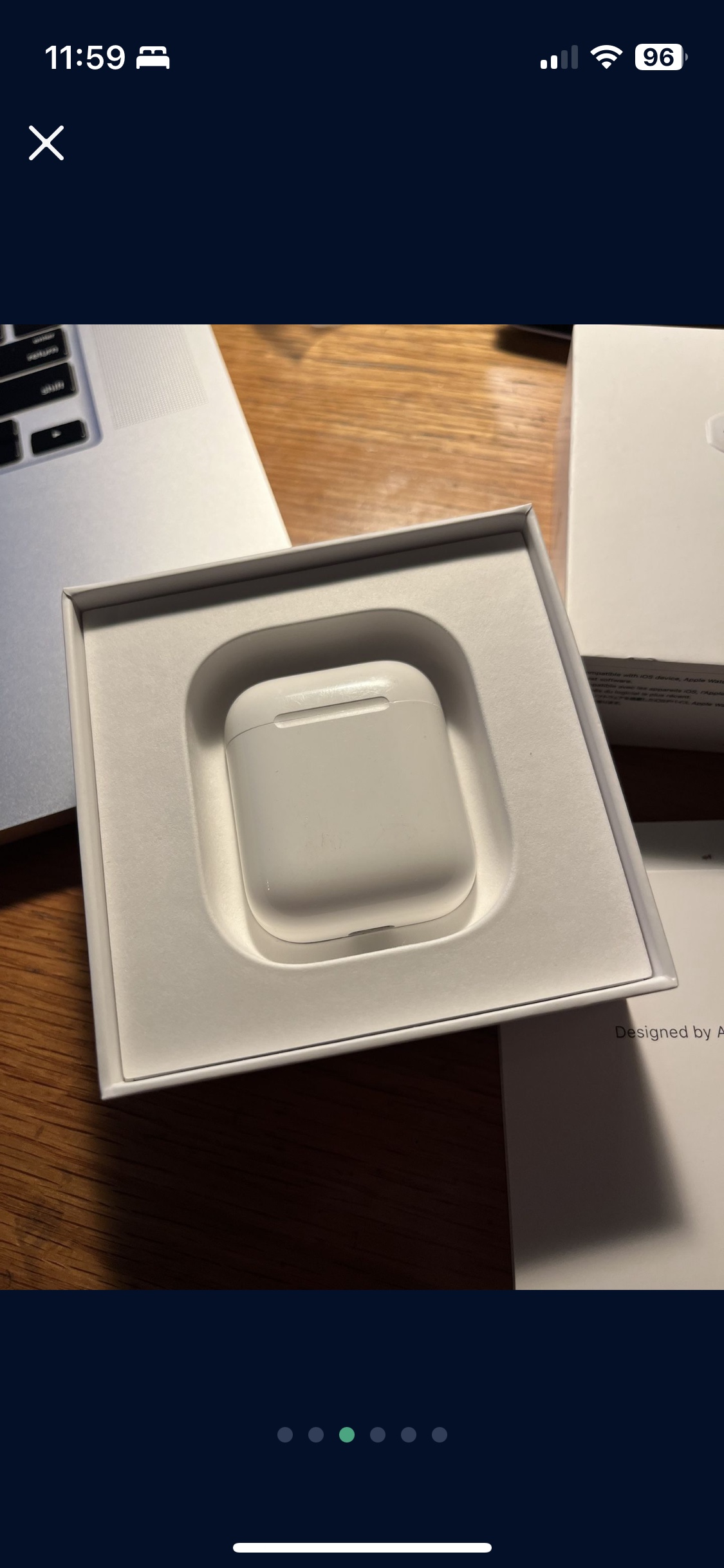 Apple AirPods w Charging Case (Left Ear Only) image indicator(3)