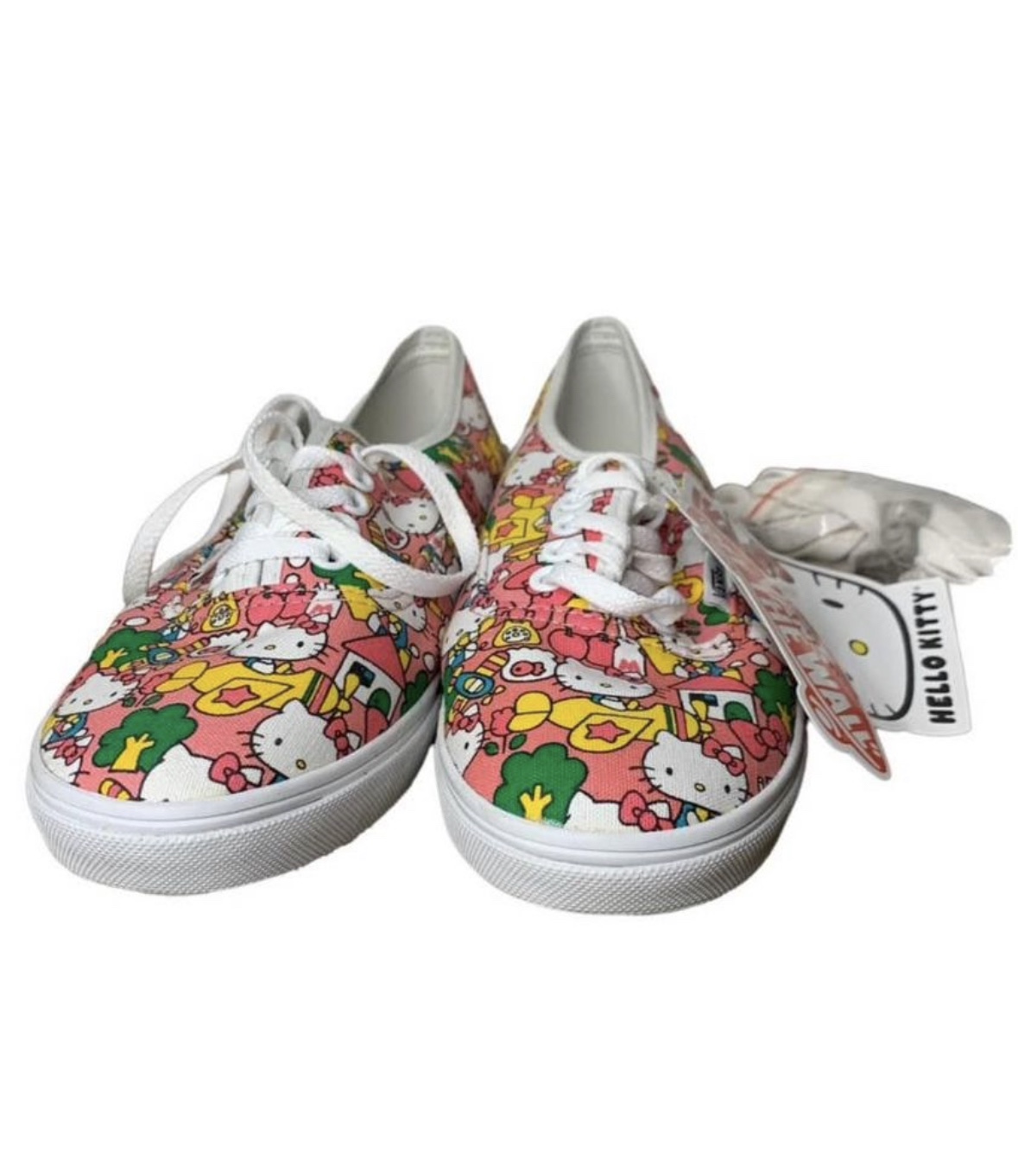 NEW Hello Kitty Vans Shoes Size 6.5 - photo 2
