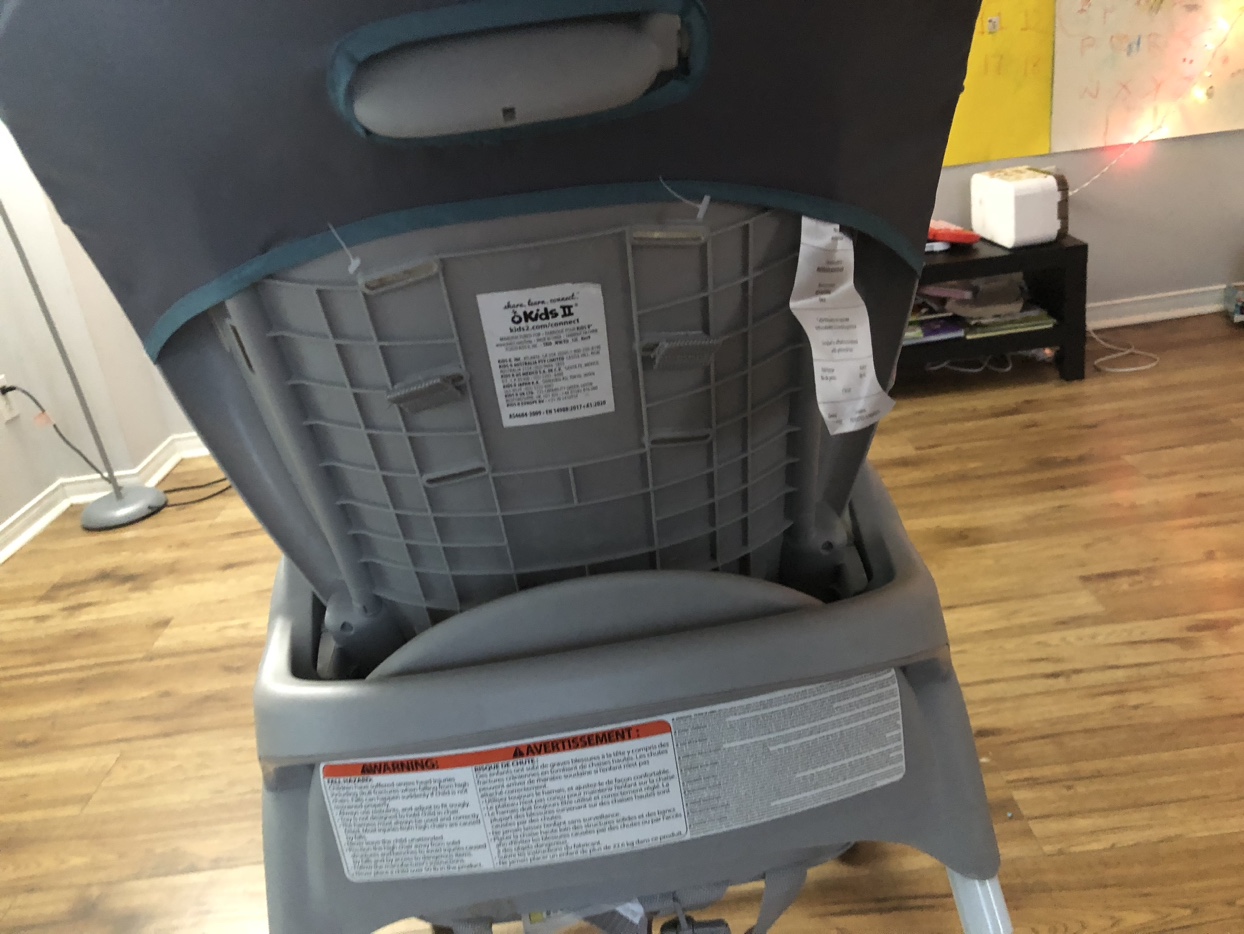 High feeding chair
