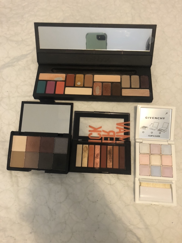 Smashbox/ Givenchy (eyeshadows , eyeliner, highlighter, brushes thumbnail