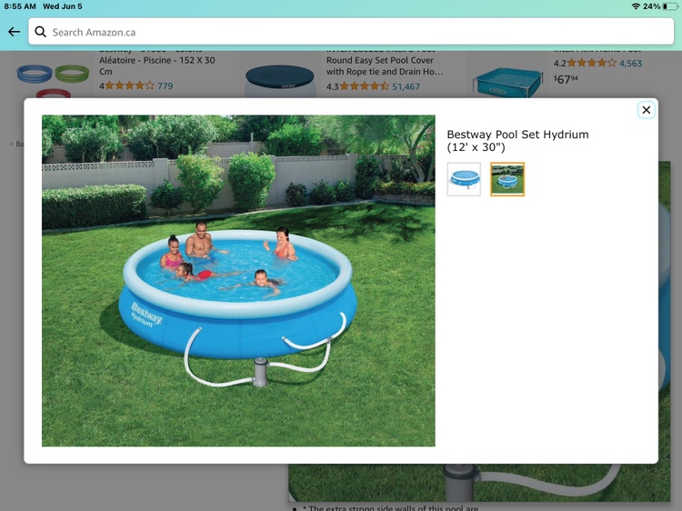 14’ pool with pool accoutrements *Free* - photo 2