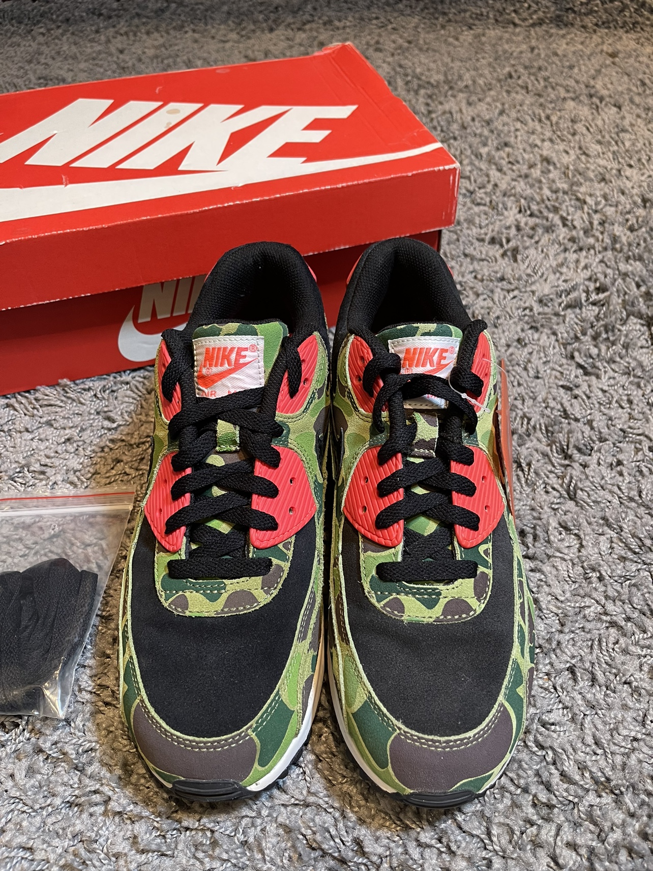 2013 Nike Air Max 90 atmos Duck Camo Men US 7 8.5 image indicator(2)