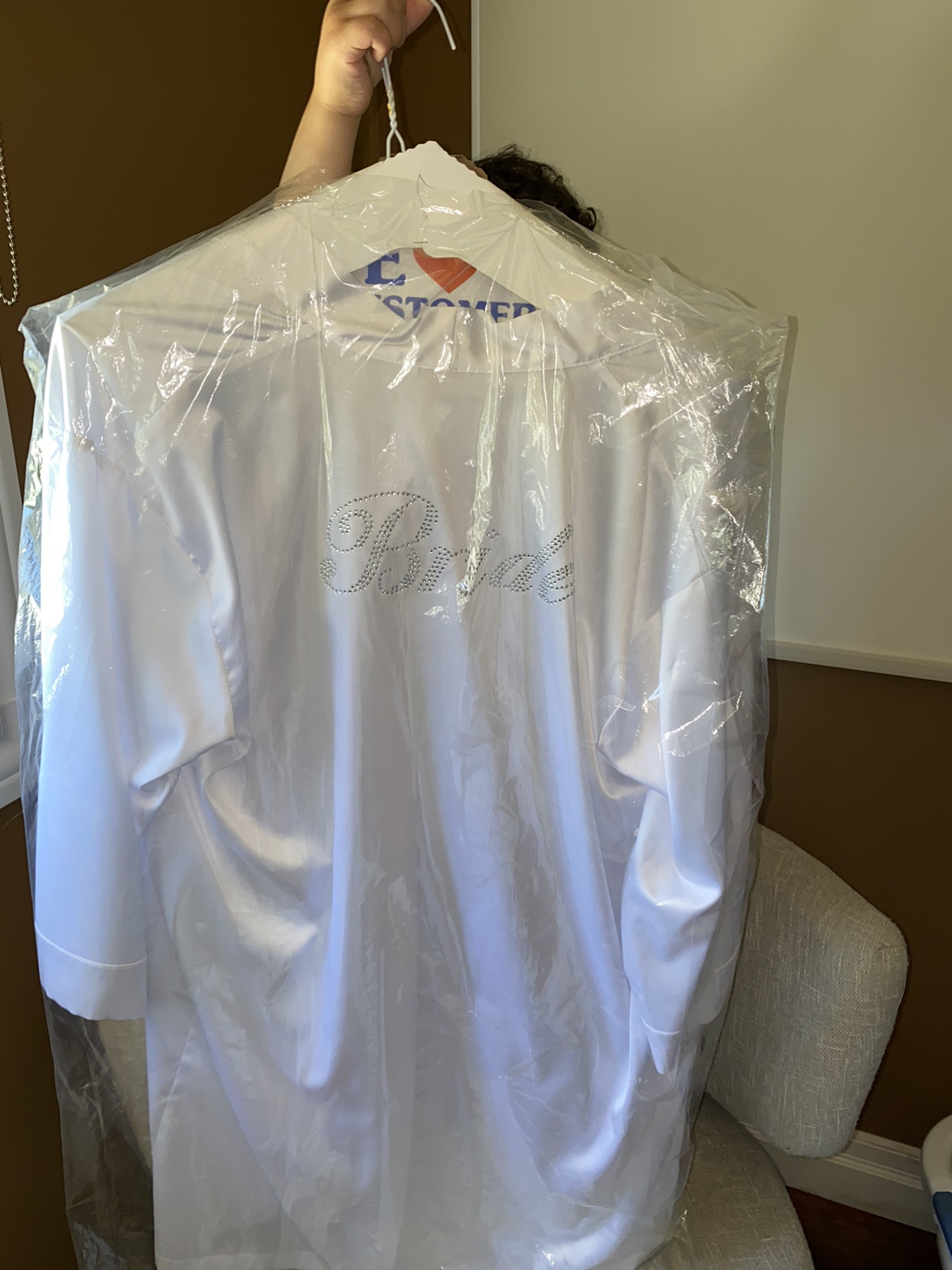 Bride Satin Robe #freecycle thumbnail