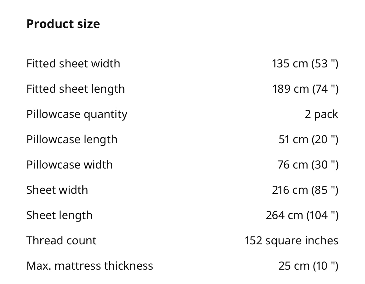 Full/ Double bed sheet set light pink - photo 4