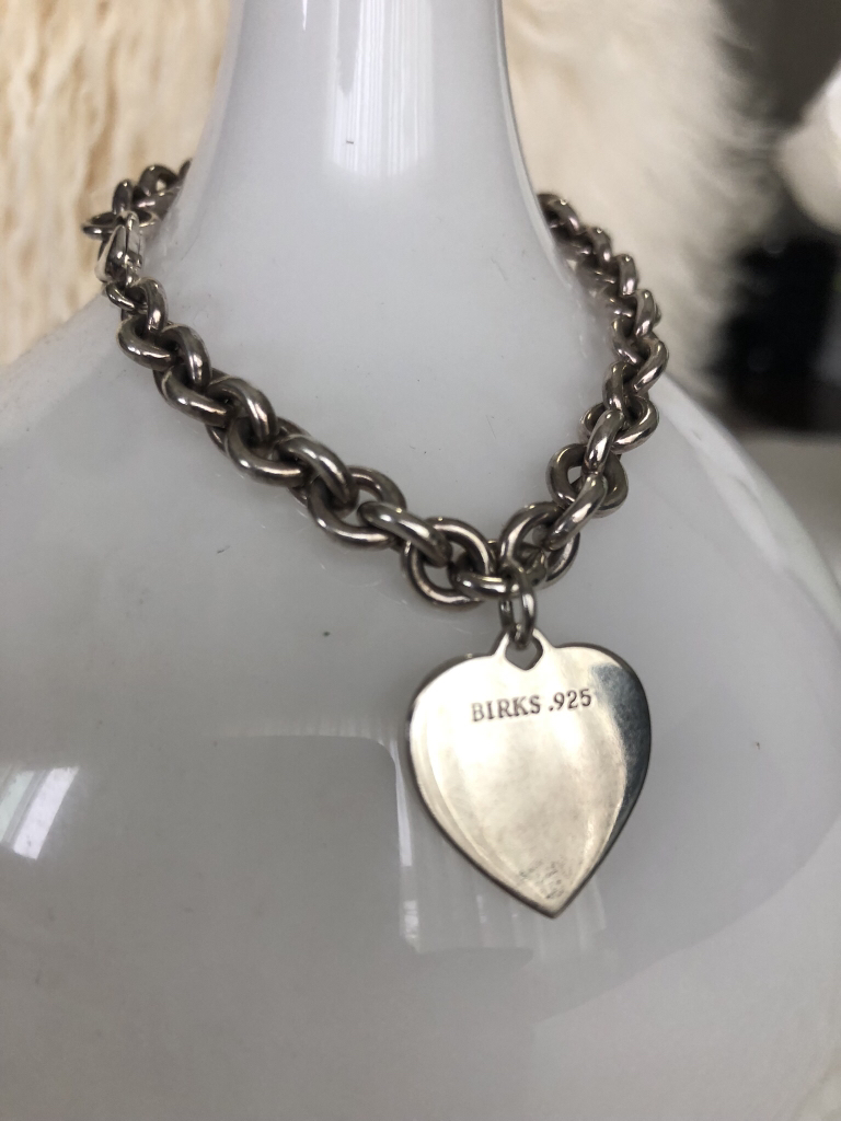 Birks sterling silver (925) Tiffany’s-style bracelet - photo 4