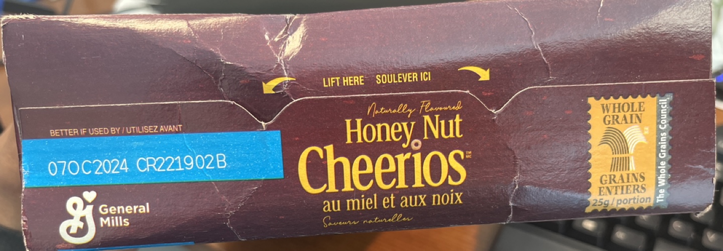 Free Unopened Cereal 🥣 Honey Nut Cheerios 🍯 #freecycle image indicator(2)
