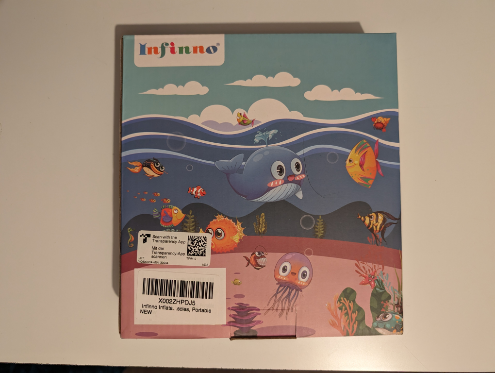 Infinno tummy time water mat - new - photo 2