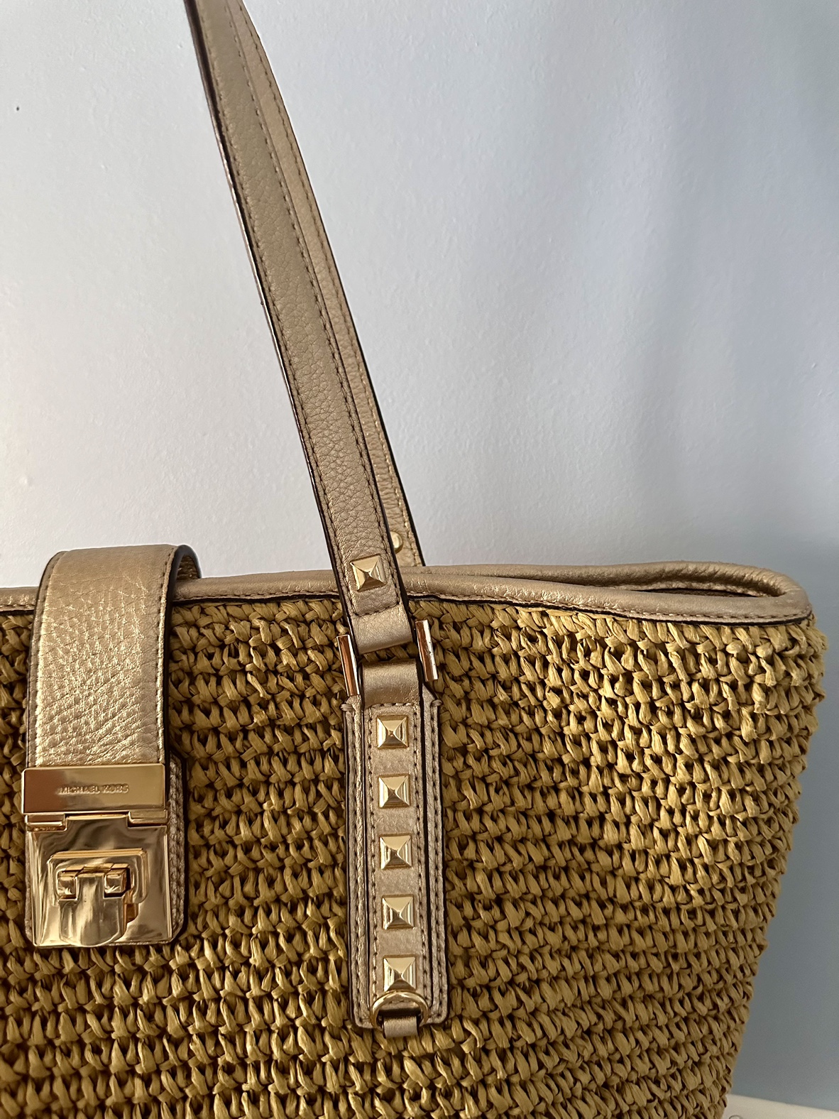 Michael Kors Raffia tote bag - photo 4