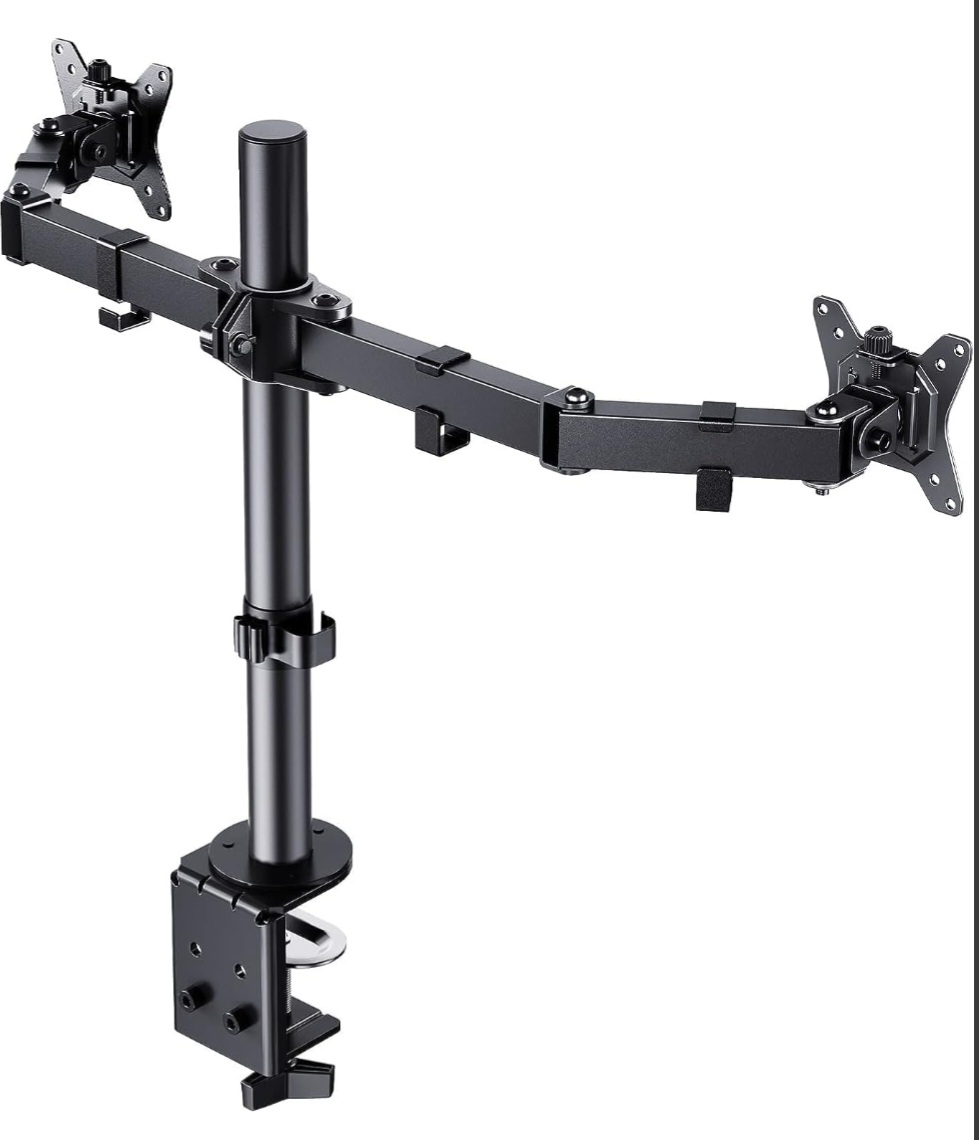 dual monitor desk mount brand new thumbnail