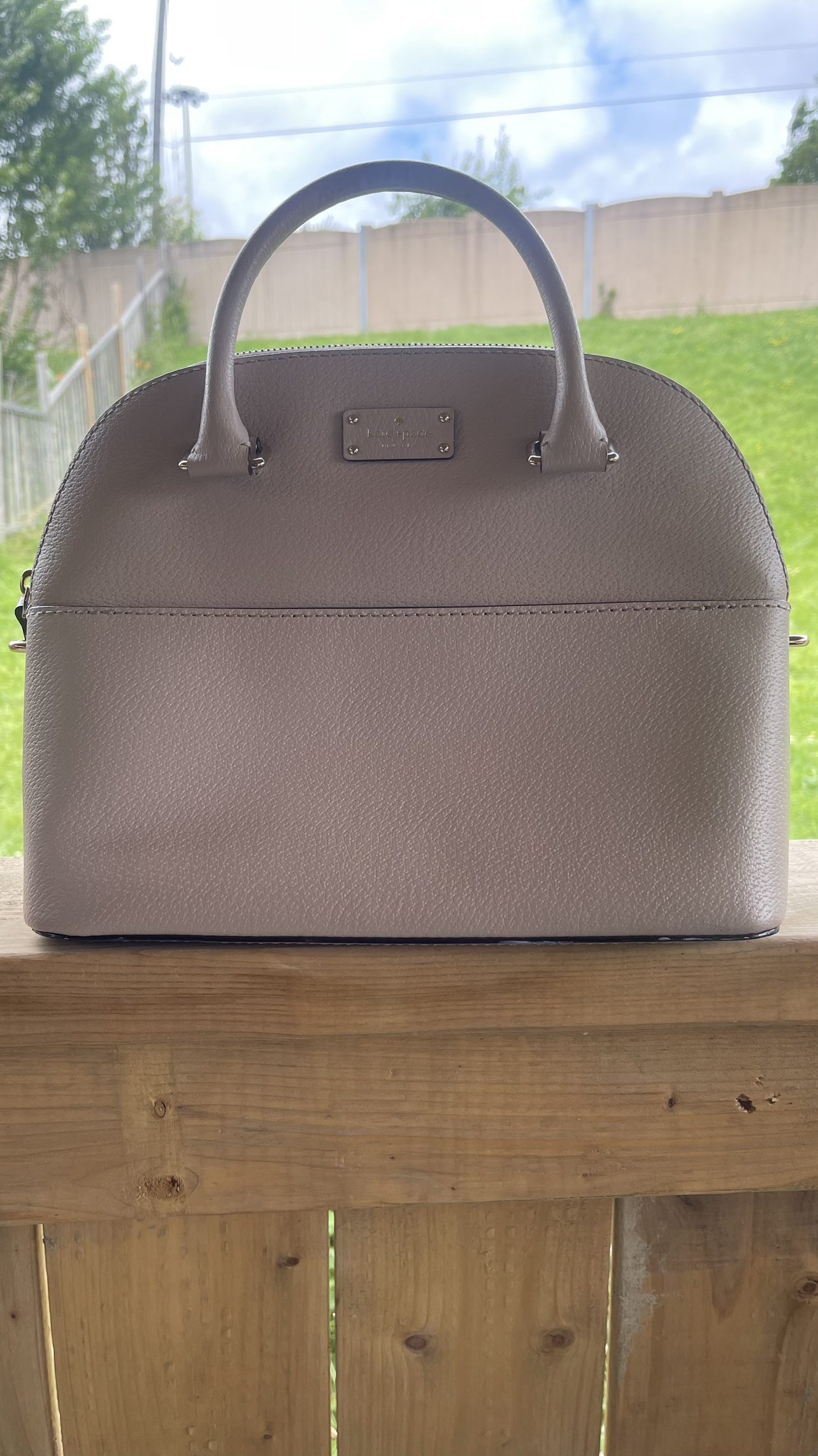 Kate Spade Grove Street Carli  Leather Cross Body Bag