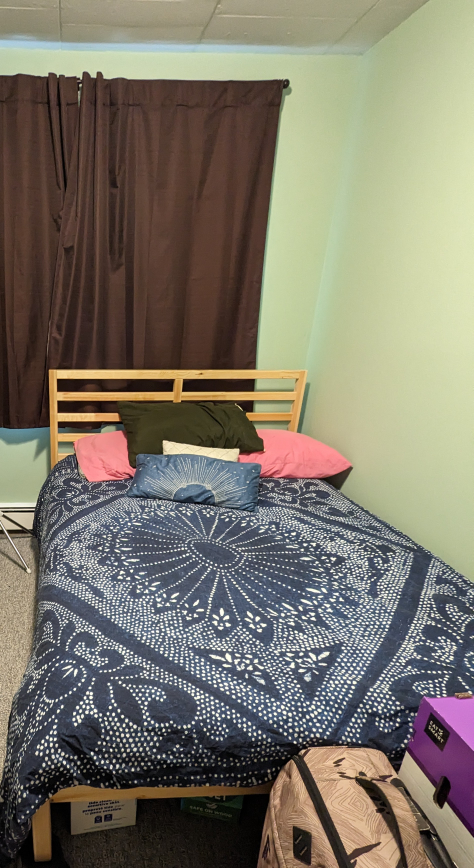 IKEA TARVA double bedframe and mattress - photo 2