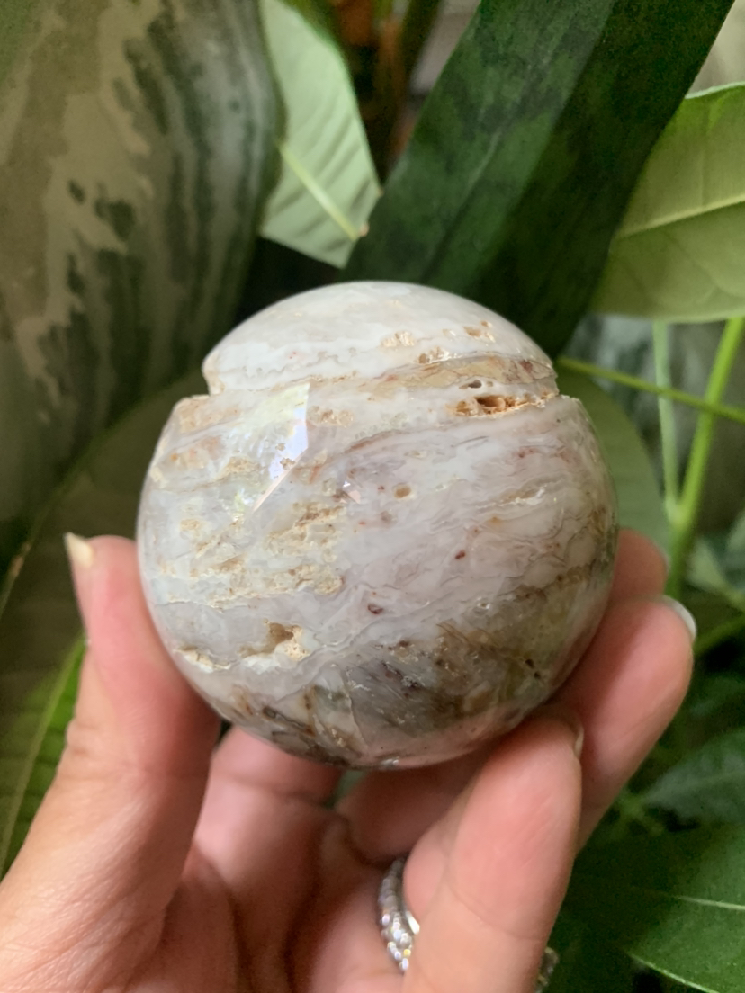 Ocean jasper sphere (a) | crystal image indicator(6)