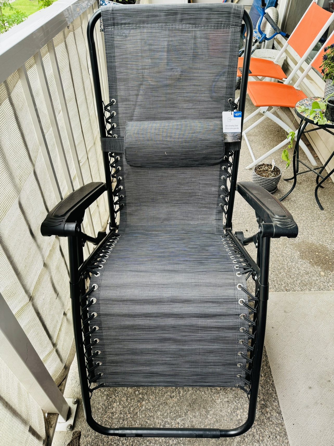 Mainstays Patio Zero Gravity Chair - photo 3