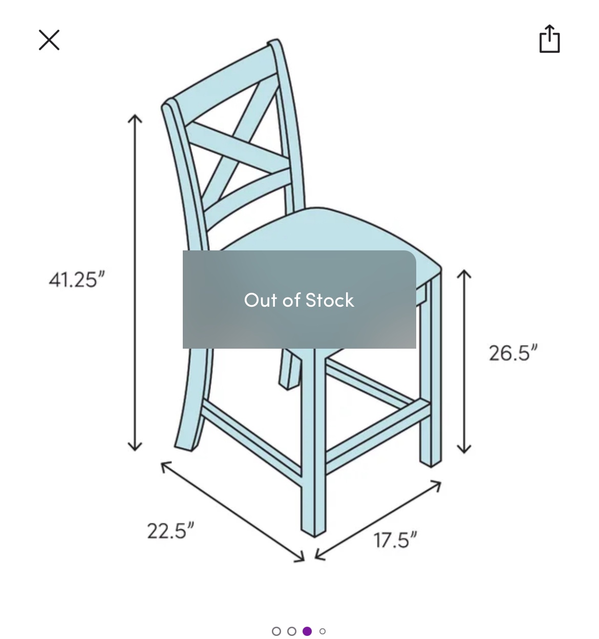 2 Bar stools - photo 5