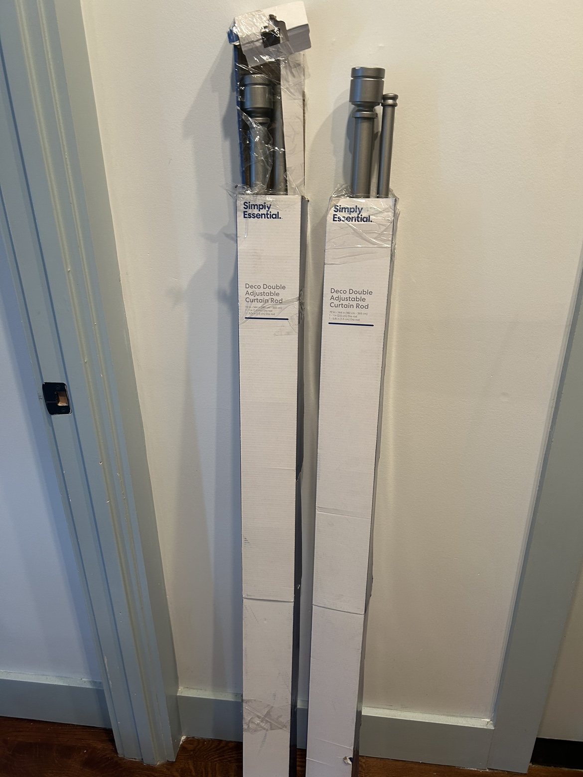 Simply essential deco double curtain rod