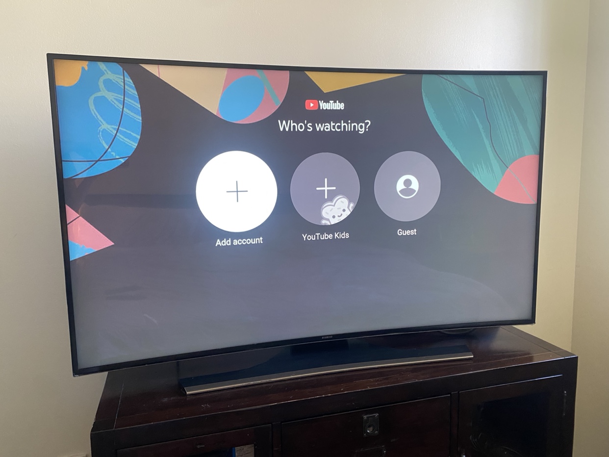 Samsung 55’’ curvo