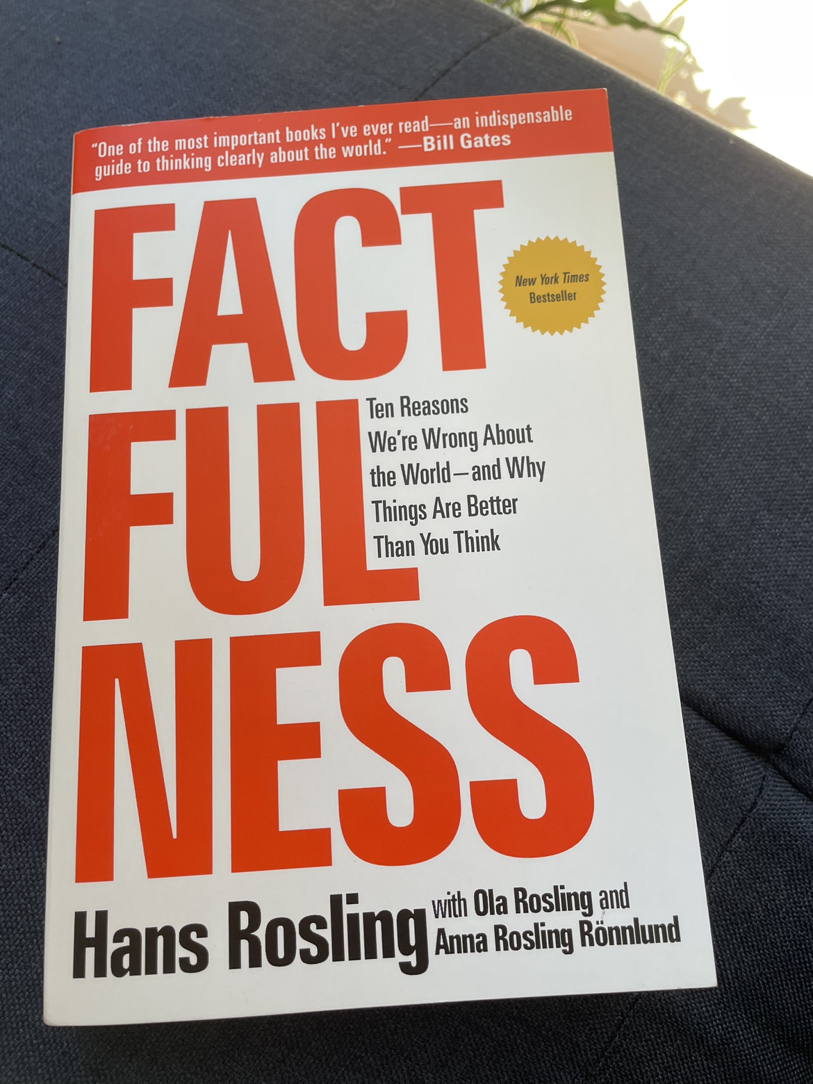 Factfulness - book by Hans Rosling thumbnail