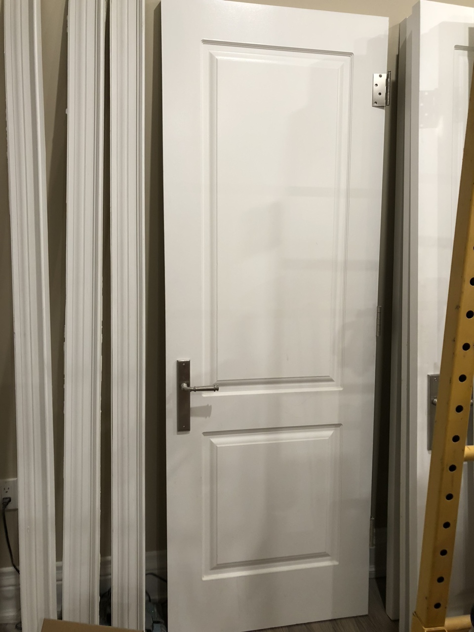 Solid wood interior doors