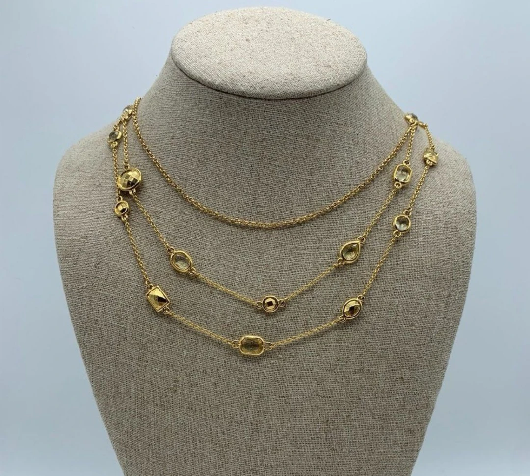 Stella and dot convertible 2 in 1 necklace thumbnail