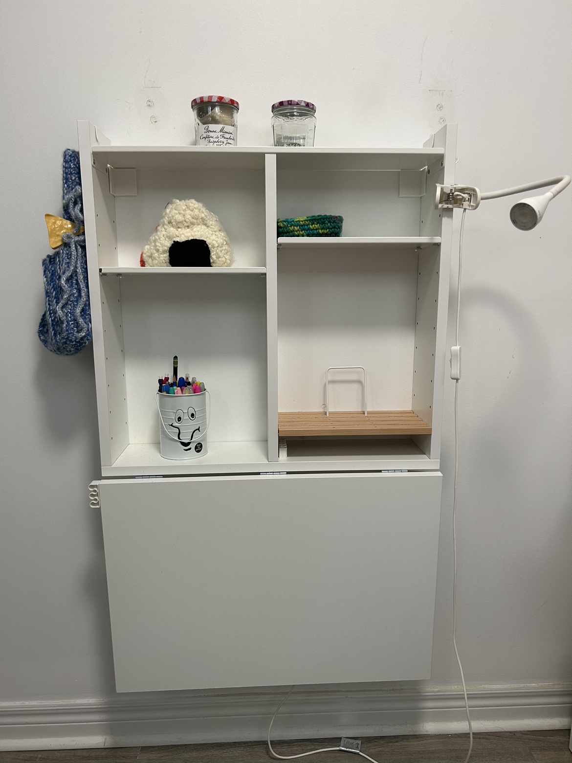 IKEA Norberg wall mount table