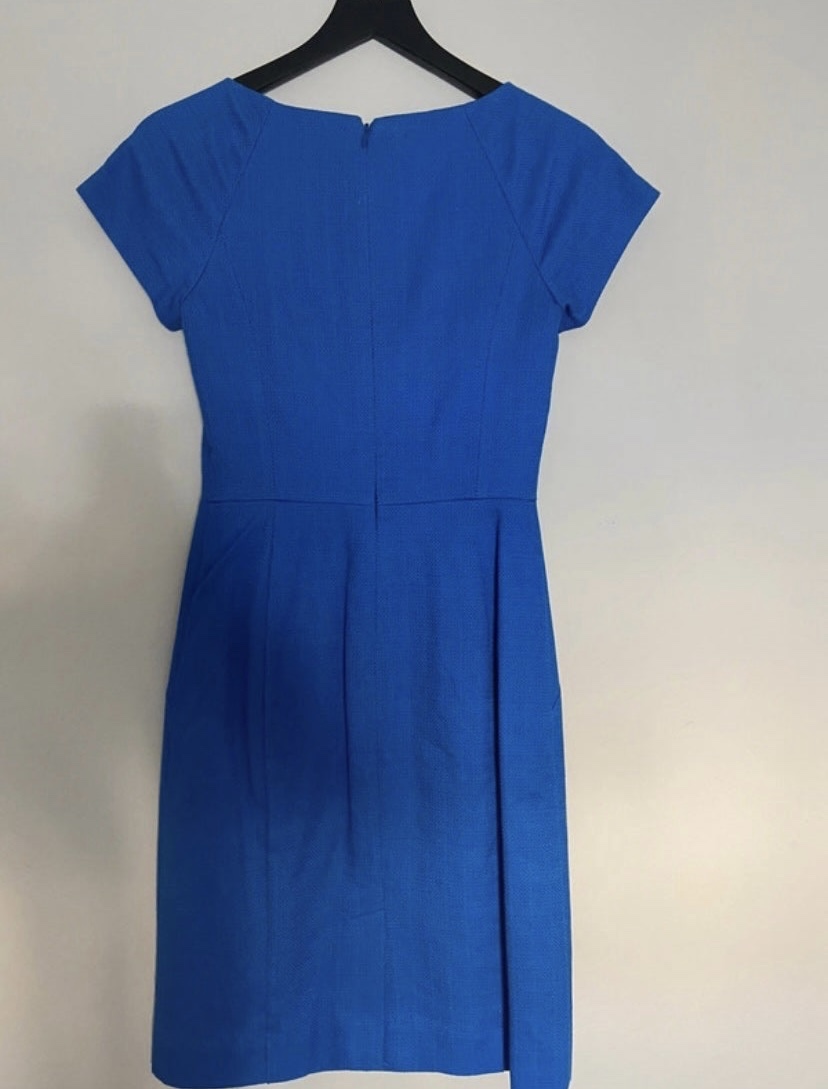 J.Crew sheath dress in royal blue size 00 - photo 5