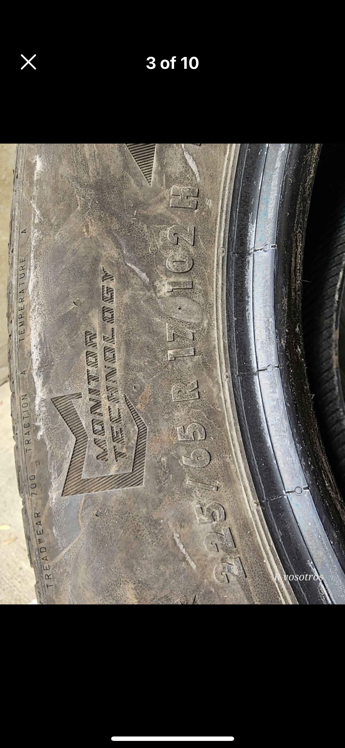 all season tires(4pcs)EVERTREK 225/65/R17102H/MUD•SNOW - photo 3