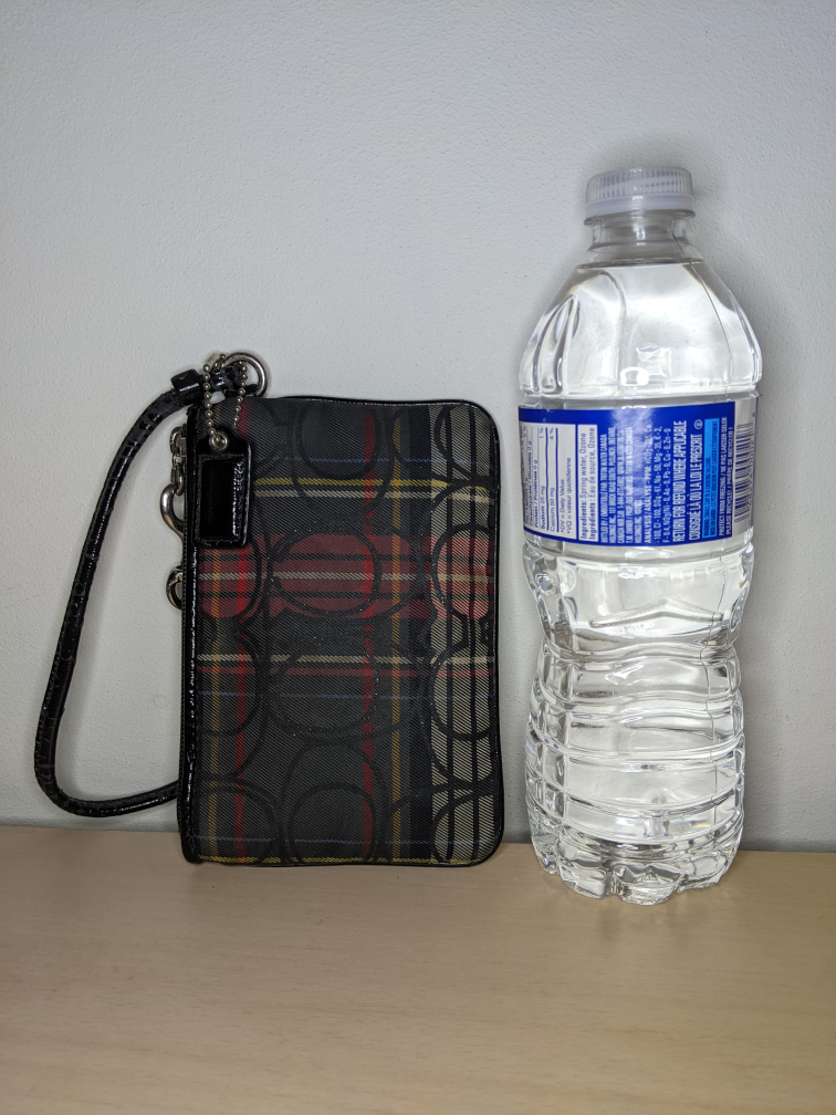 COACH Handbag Wristlet Wallet Poppy Tartan Plaid Vintage Rare image indicator(2)