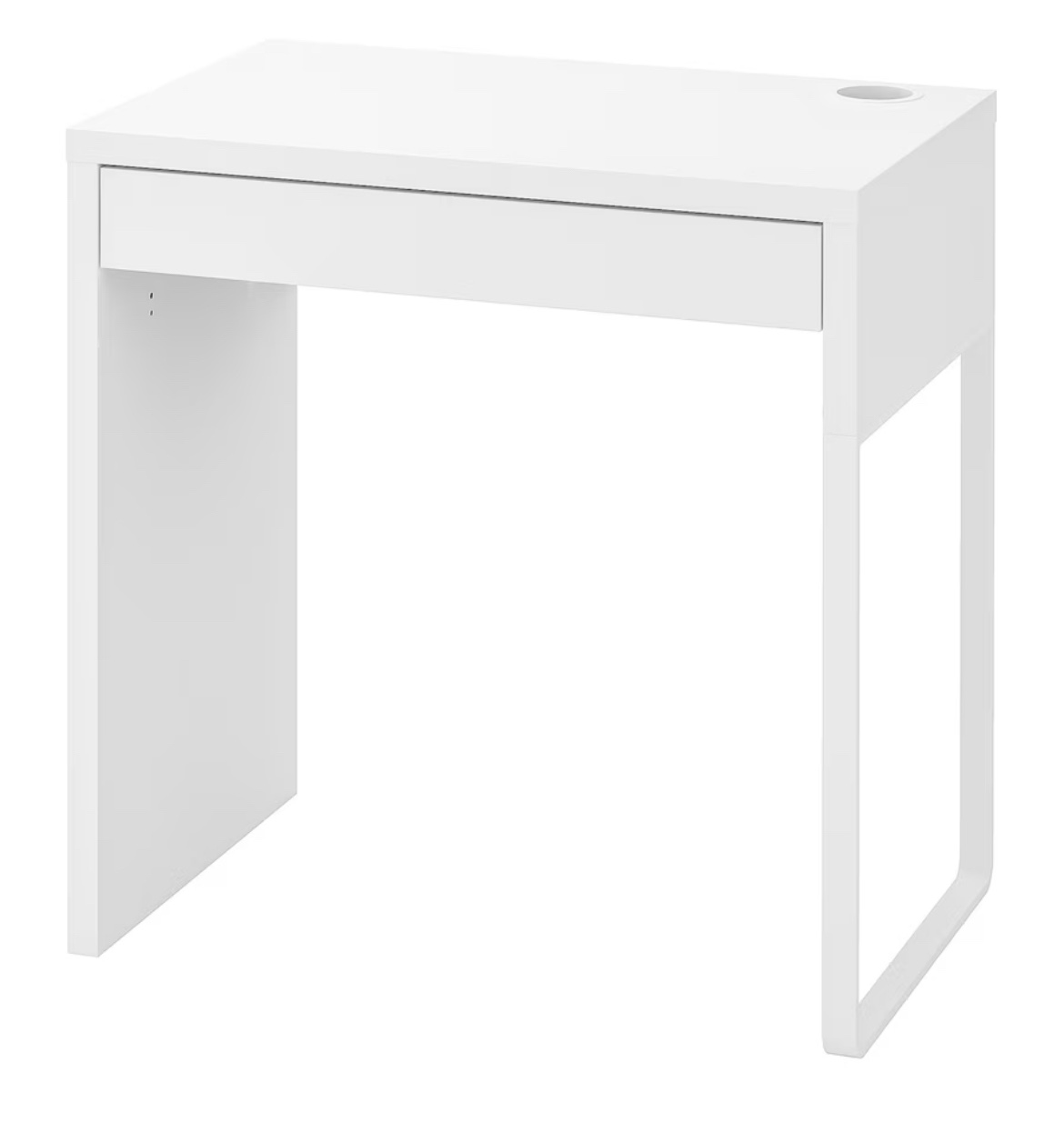 IKEA micke white desk - photo 2