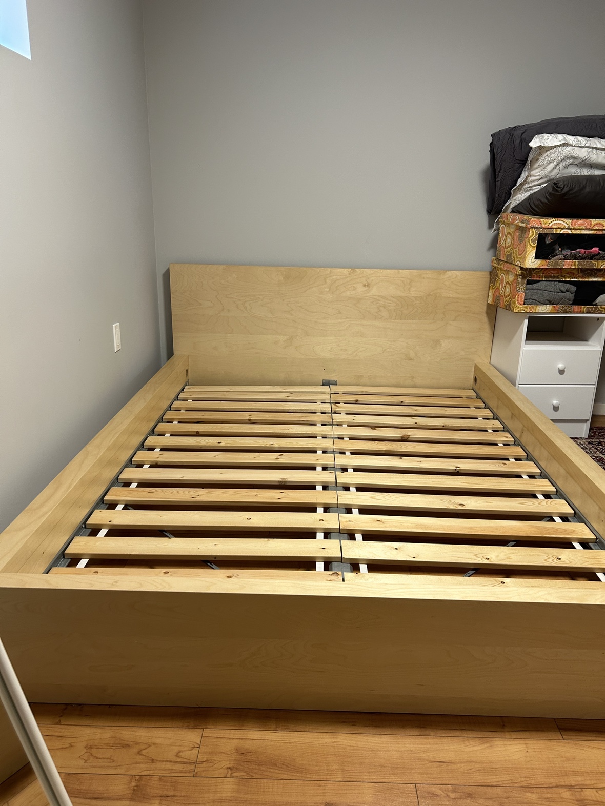 Queen IKEA MALM Bed Frame - photo 2