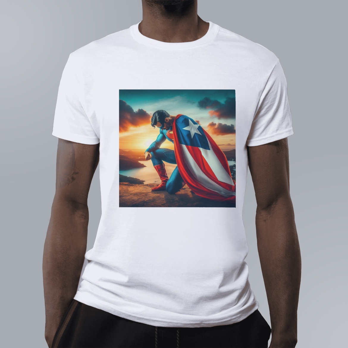 Superman Loves Puerto Rico Tshirts image indicator(2)
