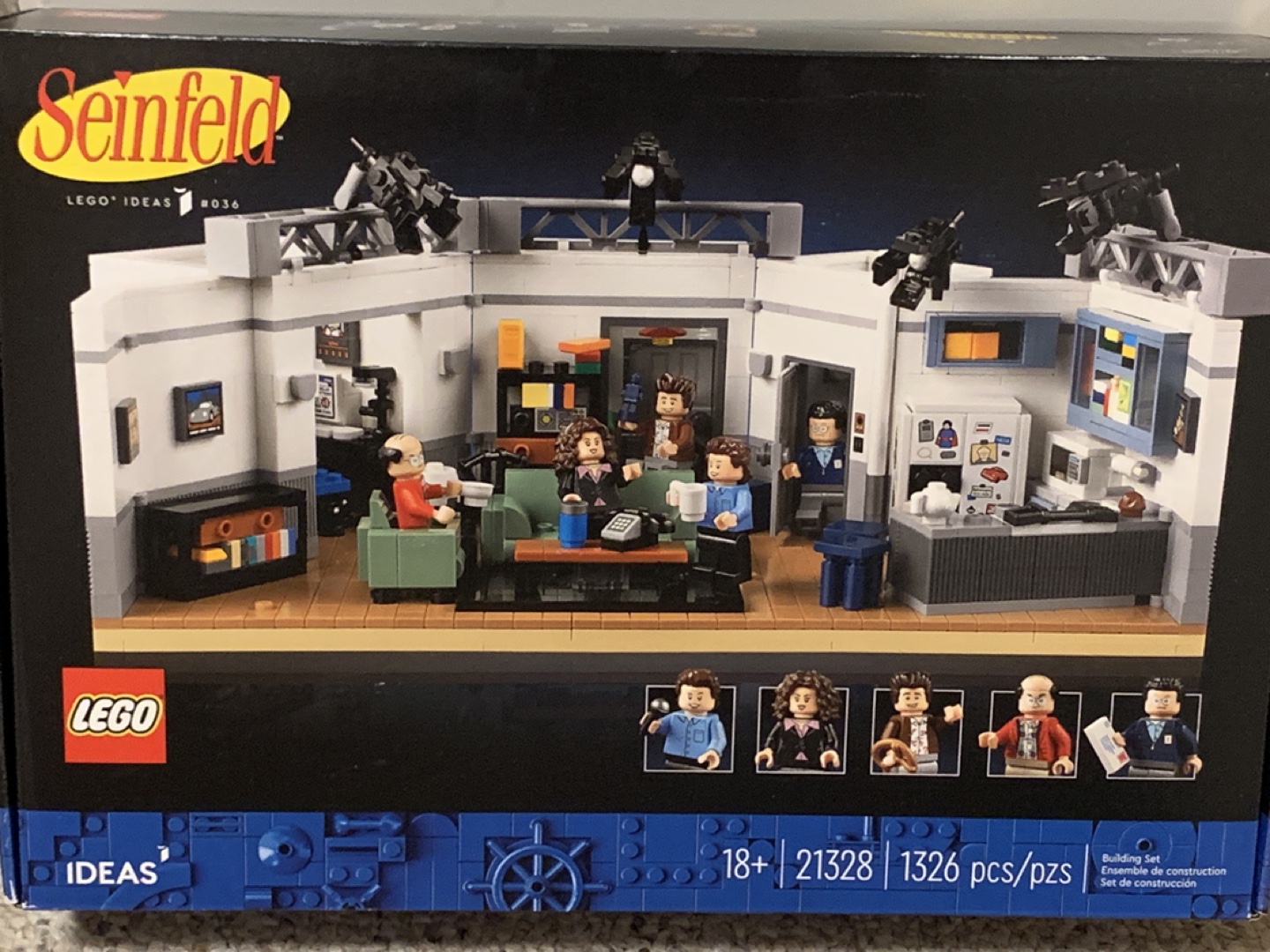 Lego Seinfeld 21328 (BRAND NEW AND SEALED IN BOX)