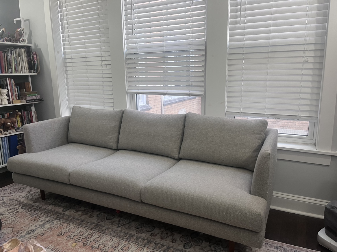 AllModern Miller Upholstered Sofa 84”