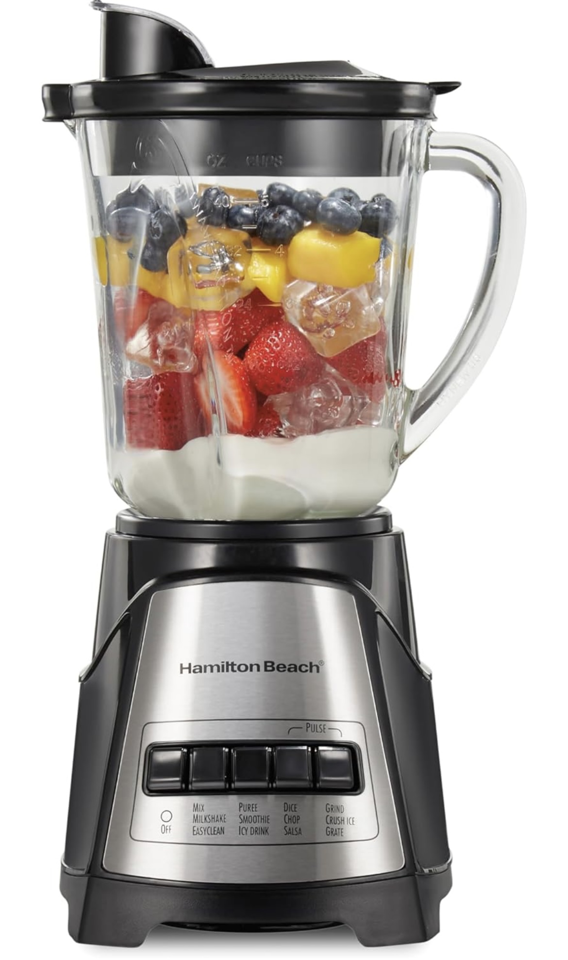 Hamilton Beach Blender + 40oz Glass Jar