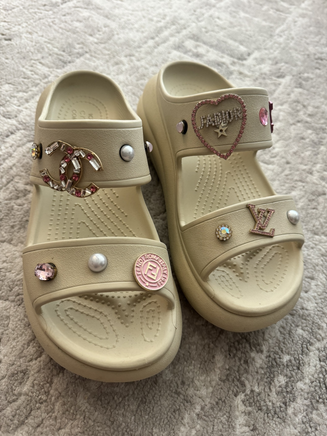 Crocs platform W8