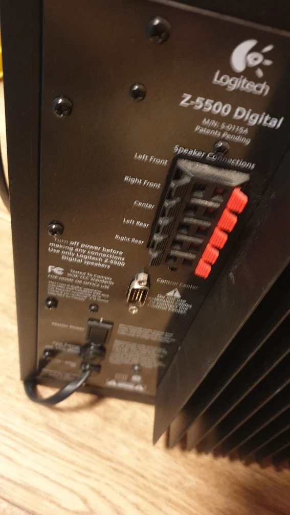Logitech z5500 speaker free