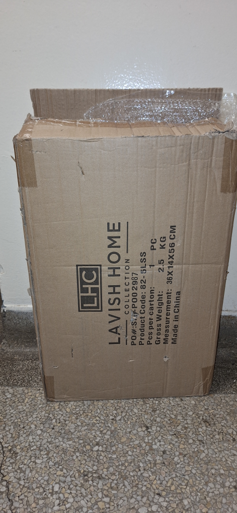 Lavish Home 5-Tier Slim Slide Out Storage Tower with Wheels image indicator(8)