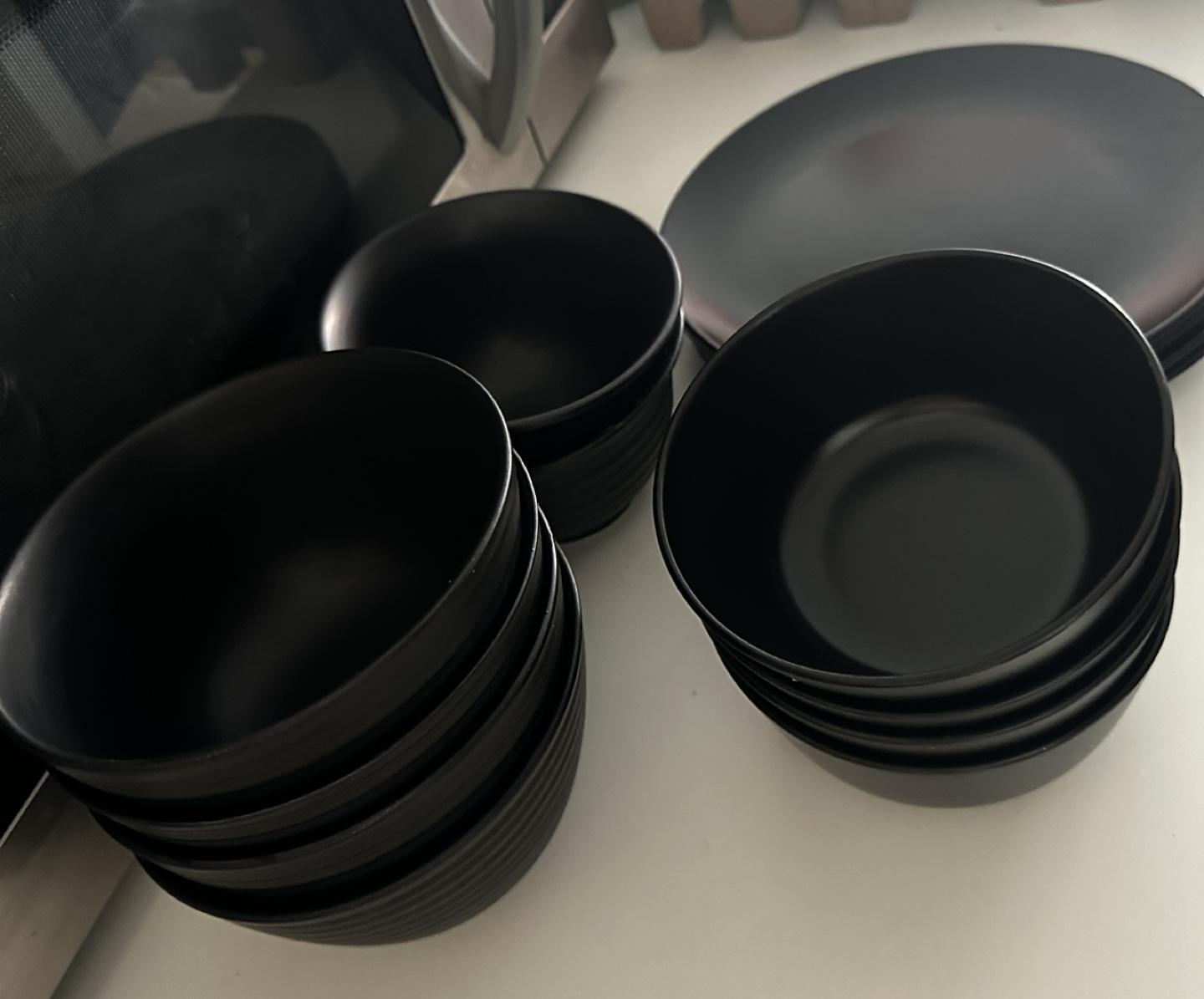 Mix black dining ware - photo 2
