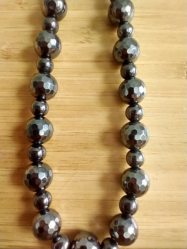 Hematite necklace thumbnail